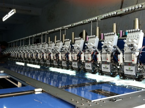 Flat Computerized Embroidery Machine