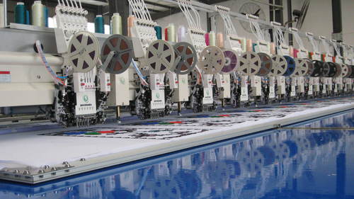 Mix Head Computerized Embroidery Machine