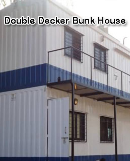 Double Decker Bunkhouse Cabin
