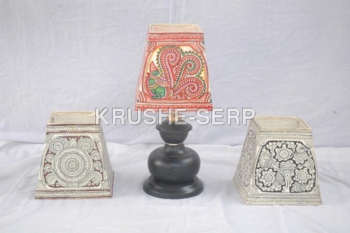 Designer Leather Lampshades
