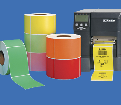 Colored Printed Label