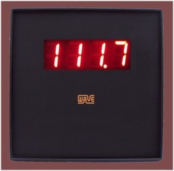 Digital Temperature Indicator- Single Channel - 72x72x80 mm, Red, 3 1/2 Digit Display, Input J/K/PT100, 220 VAC, 1.0% Accuracy, Easy Operation, Reliable Performance