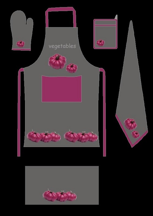 Apron Oven Mitt