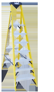 Self Supporting Platform Ladder