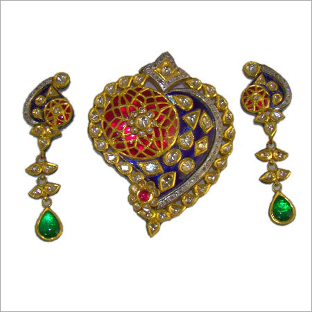 Indian Fusion Pendent Set