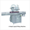 4 Head Liquid Filling Machine