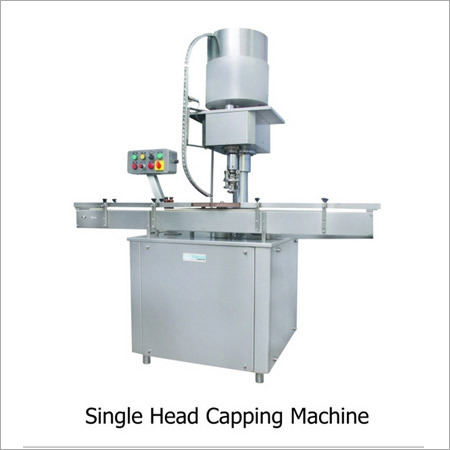 Single Head Capping Machine