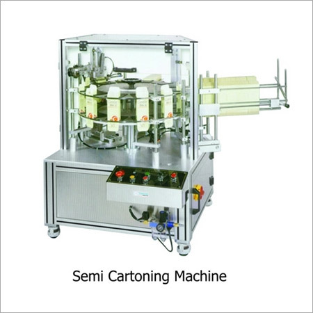 Semi Automatic Cartoning Machine