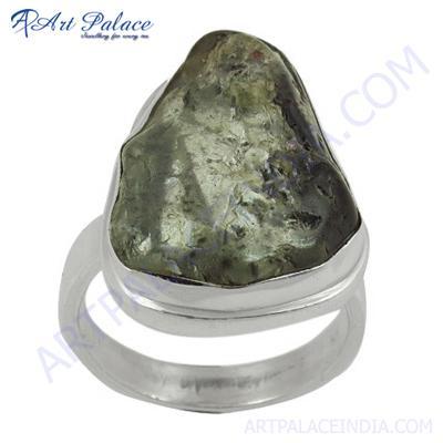  Newest Style Fashion sterling  Druzy Silver Gemstone Ring