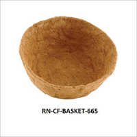 Coir Fibre Basket - Coir Fiber, Variable Diameter, Brown | Biodegradable, Durable, Easy Transplant, Eco-friendly, Moisture Retention, Root Aeration