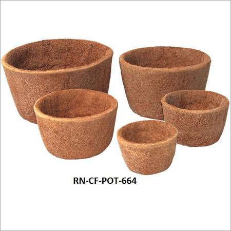 Round Coir Fibre Pot