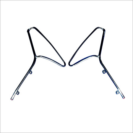 Front Beading Swish - Metal, 12x8x2 Inches, Chrome Finish | Durable Design, Easy Installation, Enhanced Support