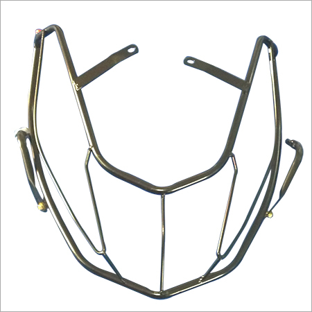 Front Chest Guard Ray - Steel, 12x10 Inches, Chrome Finish | Impact Resistant, Lightweight, Bolt-On Installation