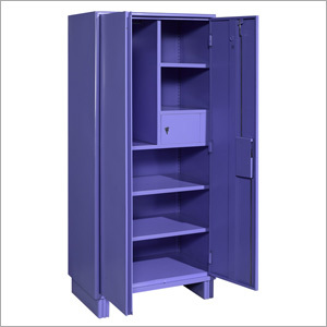 Steel Multipurpose Almirah - Steel 72x36x18 inch Purple | Secure Storage Durable Multiple Shelves Locks Versatile Design