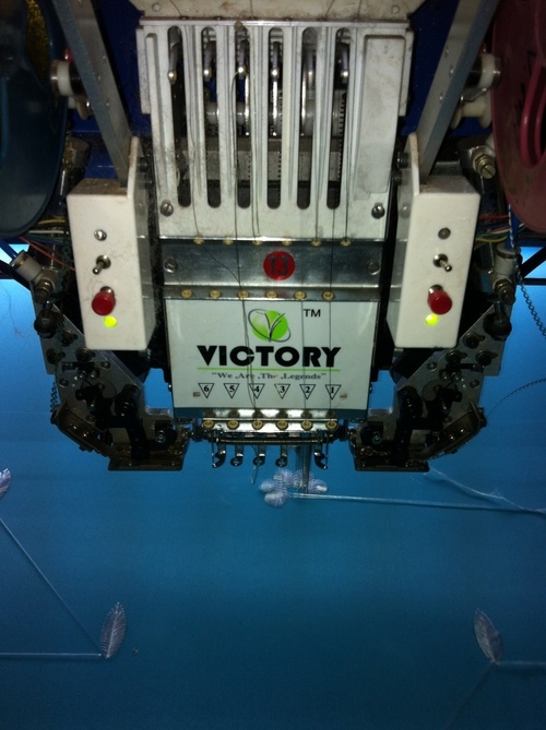 Embroidered Machine For Textile