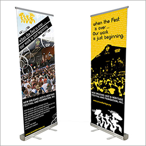 Roll Up Banner Stand Printing