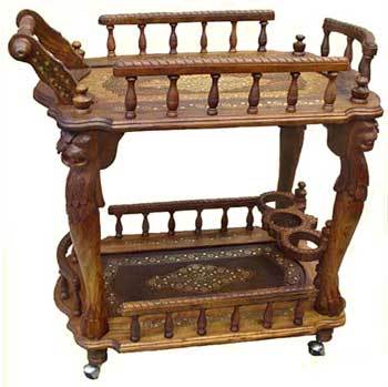 Wooden attractive Service Trolley
