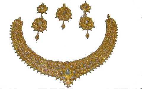 Gold Neccklace set