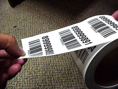 Barcode Label Sticker