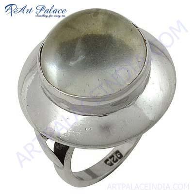 Newest Style Fashion Crystal Sterling Silver Gemstone Ring