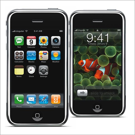 I Phone - 115x61x12 mm, 2MP Camera, 128MB Memory | High-End Audio, In-Built GPS, Touchscreen, iOS