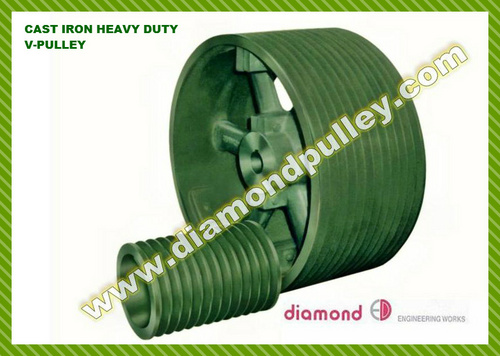 Cast Iron V-belt Pulley - Heavy Type