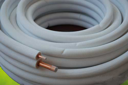 Preinsulated copper tube (copper twin tube copper pipe)