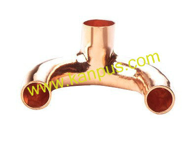 Copper side tripod (copper fitting, HVAC/R fitting)