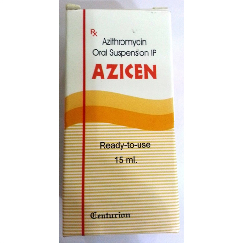Azithromycin Oral Suspension IP By CENTURION REMEDIES PRIVATE LIMITED.