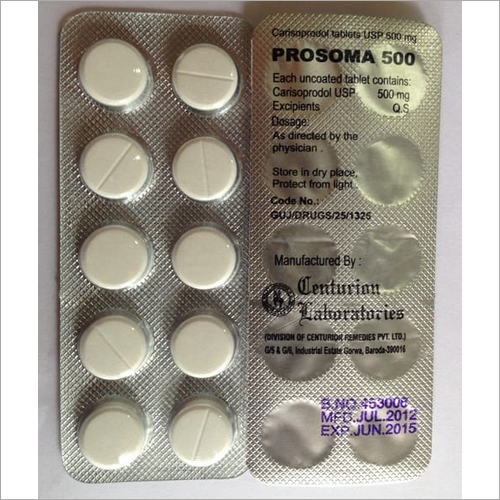 Soma (carisoprodol) 500mg online no rx