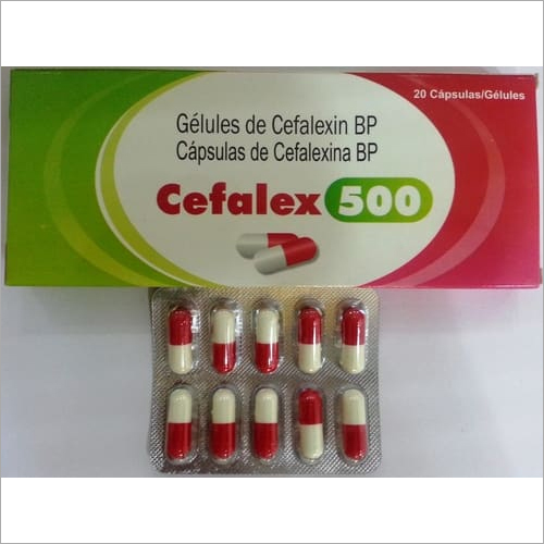 Cefalexin Capsules - 500 mg, Antibiotic Formula for Effective Infection Treatment