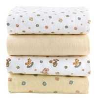 Flannel Baby Receiving Blankets - Attributes: Washable
