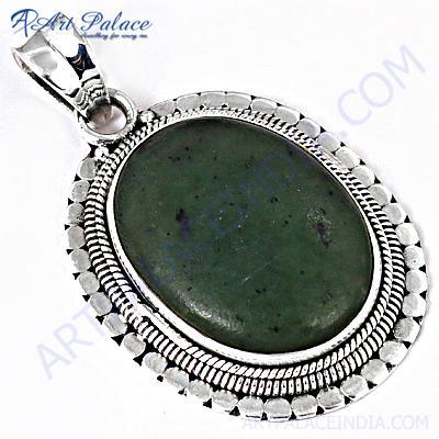 Excellent New Fashion Silver Gemstone Pendant 