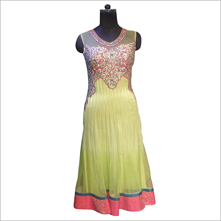 Embroidered Anarkali Suit