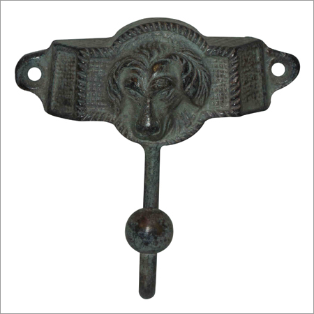 Hook - Brass Material 7cm Size | Antique Finish Durable Easy Install Stylish Design Versatile Use Ornamental Style