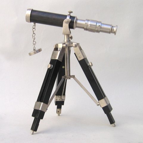 10" Single Barrel Telescope With Tripod Stand