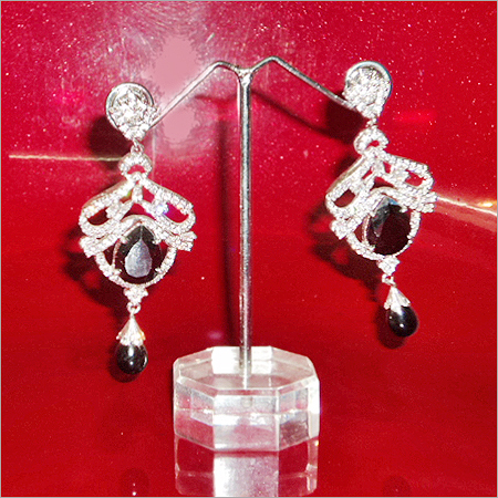 Antique American Diamond Earrings