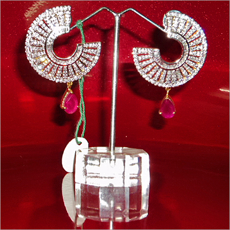American Diamond Stud Earrings