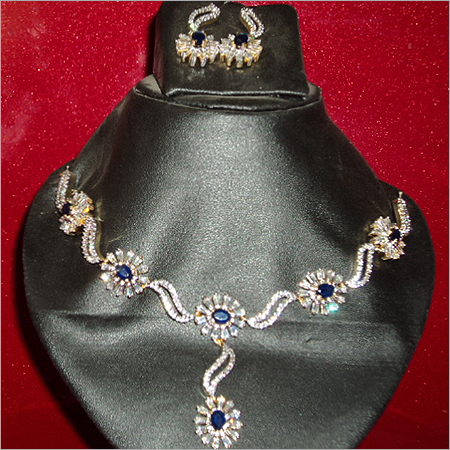 Fancy American Diamond Necklace
