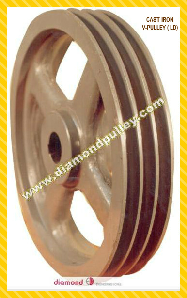 Cast Iron V-belt Pulley - Light Duty