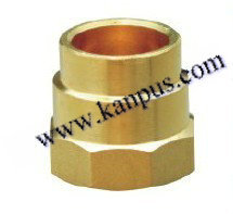 Brass Female to Copper Connector  (brass connector, brass fitting, HVAC/R fitting)