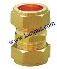 Brass Female to Copper Connector (brass fitting, brass connector, HVAC/R parts)
