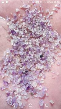 Crystal Amethyst Polished Grit And Sand