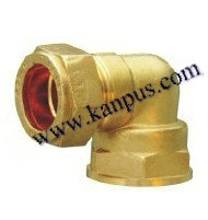 90 Degree Brass female elbow (brass elbow, brass fitting, HVAC/R parts)