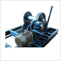 Cable Pulling Winch Machine - Steel Material, 100m Winding Capacity, 10/15 Hp Electromotor | Compact, Lightweight, Durable, Efficient Operation, Versatile Design