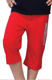 BOYS BOTTOMS - Cotton, Various Sizes, Red | Soft Fabric, Comfortable Fit, Durable, Stylish Design, Breathable, Knee-Length, Elastic Waist