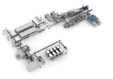 Solar Panel Assembly Line
