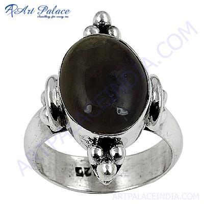 Hot World Antique Labradorite Silver Gemstone Ring