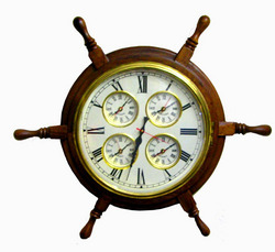 Wooden World Timer Clock