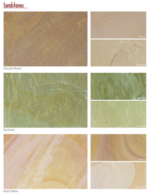 Raj Green Sandstone Slab By SHUSHRUSHA EXPORTS